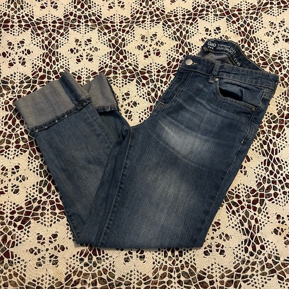 GAP Indigo Blue Denim Jeans with Cuff